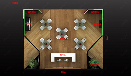 2021上海地材展展臺(tái)設(shè)計(jì)搭建