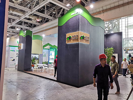 2021上海地材展展臺(tái)搭建制作