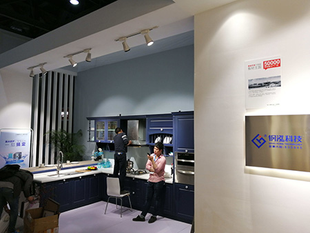 中國建博會展臺布置設計效果圖