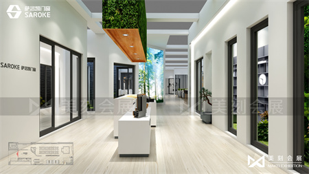 2021筑博會展臺搭建效果