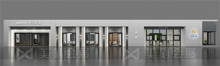 2021筑博會展臺搭建效果圖