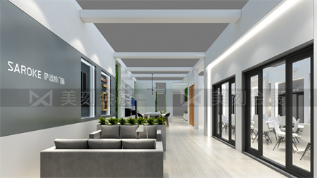 筑博會展會布置效果